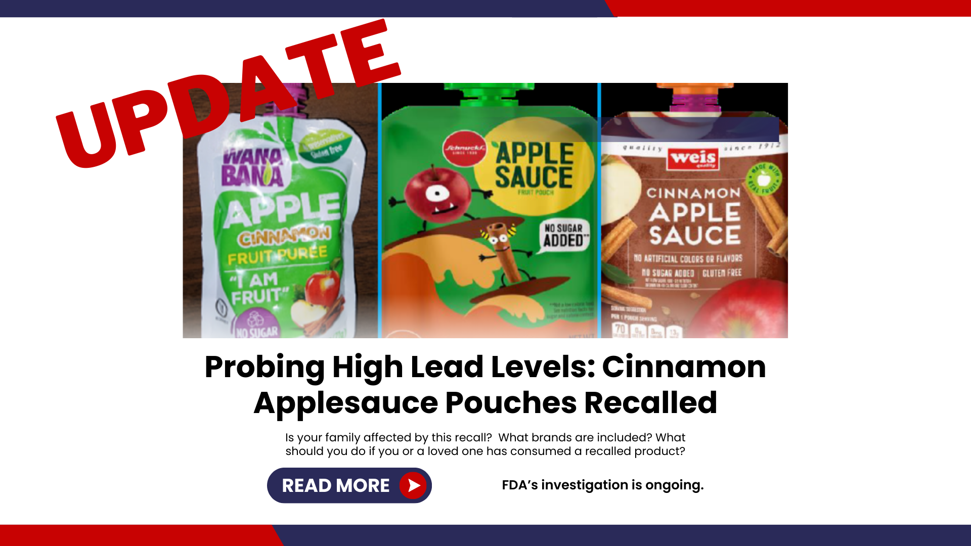 UPDATE! Applesauce Product Recall: Protecting Your Loved Ones