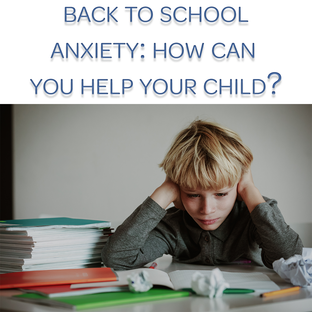 Help for back to school anxiety in kids