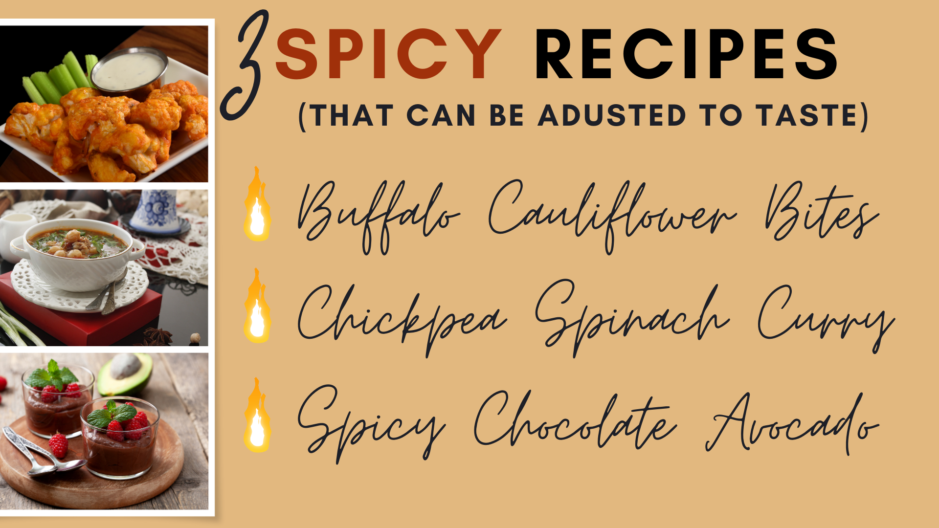 Three Gluten-free Recipes That Can Be Adjusted To Your Preferred Spice Level