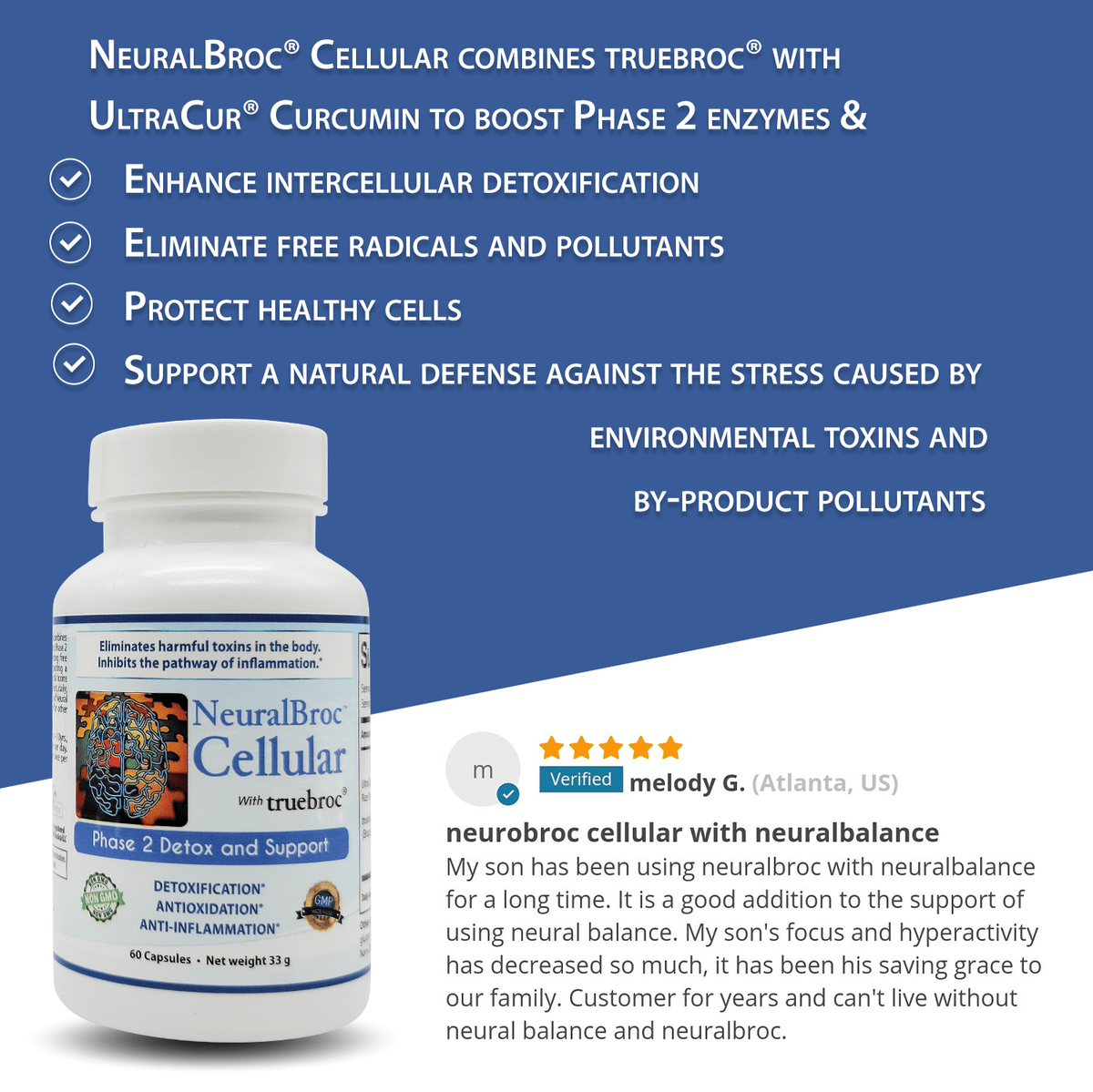 NeuralBroc Cellular (60ct. Capsules)