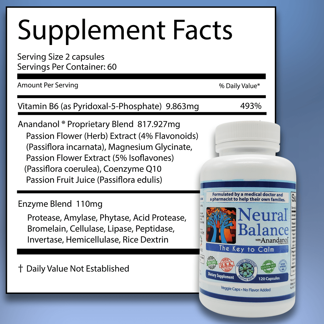 Products - Neural Balance Capsules (120 Ct. Capsules)